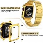 GELISHI Apple Watch 9/8/7 Kay(45mm)-Gold