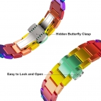 GELISHI Galaxy Watch 6 Kay(44/40mm)-Rainbow