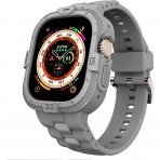 GELISHI Apple Watch Ultra Koruyucu Klf (49mm)-Grey