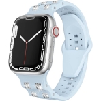 GELISHI Apple Watch Ultra Spor Kay (49/45/44/42mm)-Baby Blue