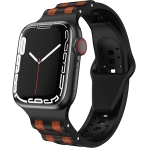 GELISHI Apple Watch Ultra Spor Kay (49/45/44/42mm)-Black W