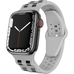 GELISHI Apple Watch Ultra Spor Kay (49/45/44/42mm)-Grey