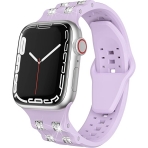 GELISHI Apple Watch Ultra Spor Kay (49/45/44/42mm)-Purple