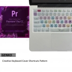 GENKO Macbook Photoshop Klavye-Premiere Pro CC