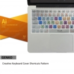 GENKO Macbook Photoshop Klavye-Illustrator CC