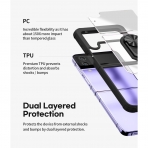 GOOSPERY Holder Bumper Serisi Galaxy Z Flip 4 Klf -Black