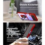 GOOSPERY Holder Bumper Serisi Galaxy Z Flip 4 Klf -Red