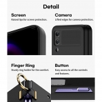 GOOSPERY Holder Serisi Galaxy Z Flip 4 Klf -Black
