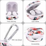 OLEBAND Galaxy Buds FE/Buds2 Pro Klf -Colorful Flower 