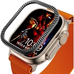 Gelishi Apple Watch Ultra 49mm Bumper Klf-Black 1
