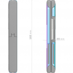 Ghostek ATOMIC  Galaxy Z Fold 6 Darbeye Dayankl Klf-Prismatic