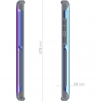 Ghostek ATOMIC Slim Serisi Galaxy S22 Klf (MIL-STD-810G)-Prismatic