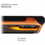 Ghostek ATOMIC Slim Serisi Galaxy S24 Ultra Klf-Orange