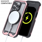 Ghostek Atomic Slim Serisi iPhone 13 Mini Klf (MIL-STD-810G)-Pink