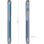 Ghostek Atomic Slim Serisi iPhone 13 Mini Klf (MIL-STD-810G)-Prismatic