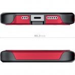Ghostek Atomic Slim Serisi iPhone 13 Klf (MIL-STD-810G)-Red