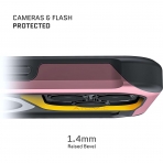 Ghostek Atomic Slim Serisi iPhone 13 Pro Max Kılıf (MIL-STD-810G)-Pink