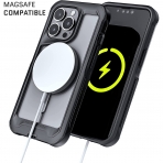 Ghostek Atomic Slim Serisi iPhone 13 Pro Klf (MIL-STD-810G)-Black