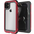 Ghostek Apple iPhone 11 Atomic Slim Serisi Klf (MIL-STD-810G)-Red