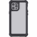 Ghostek iPhone 12 Nautical Serisi Su Geirmez Klf (MIL-STD-810G)-Frosted Clear
