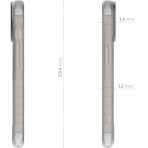 Ghostek Apple iPhone 16e Covert Klf-Clear Matte