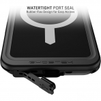 Ghostek Apple iPhone 16 Pro Su Geirmez Slim Klf -Black