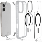 Ghostek Apple iPhone 17 Covert Klf-Clear Matte