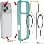 Ghostek Apple iPhone 17 Pro Covert Klf-Teal