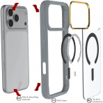 Ghostek Apple iPhone 17 Pro Max Covert Klf-Gray