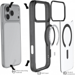 Ghostek Apple iPhone 17 Pro Max Covert Klf-Smoke Matte