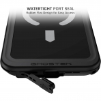 Ghostek Apple iPhone 17 Pro Max Su Geirmez Slim Klf -Black