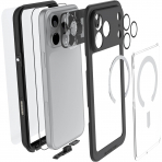 Ghostek Apple iPhone 17 Pro Max Su Geirmez Slim Klf -Clear