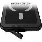 Ghostek Apple iPhone 17 Pro Su Geirmez Slim Klf -Black