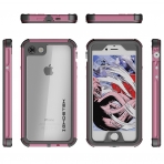 Ghostek Apple iPhone 7 Atomic 3 Serisi Su Geirmez Klf-Pink