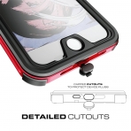 Ghostek Apple iPhone 7 Plus Atomic 3 Serisi Su Geirmez Klf-Pink