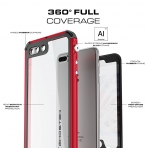 Ghostek Apple iPhone 7 Plus Atomic 3 Serisi Su Geirmez Klf-Red