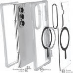 Ghostek Samsung Galaxy Z Fold 7 Covert Klf-Clear Matte