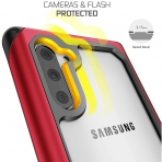 Ghostek Galaxy Note 10 Atomic Slim Serisi Klf (MIL-STD-810G)-Red