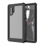 Ghostek Galaxy Note 10 Plus Su Geirmez Klf (MIL-STD-810G)-Black