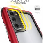 Ghostek Galaxy Note 20 Atomic Slim Serisi Klf (MIL-STD-810G)-Red