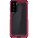 Ghostek Galaxy S21 Ultra Atomic Slim Serisi Klf (MIL-STD-810G)-Red