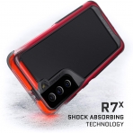 Ghostek Galaxy S21 Ultra Atomic Slim Serisi Klf (MIL-STD-810G)-Red