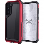 Ghostek Galaxy S21 Plus Atomic Slim Serisi Klf (MIL-STD-810G)-Red