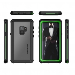 Ghostek Galaxy S9 Nautical Su Geirmez Klf (MIL-STD-810G)-Green