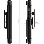  Ghostek Iron Armor Serisi iPhone 13 Mini Klf (MIL-STD-810G)-Matte Black