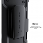  Ghostek Iron Armor Serisi iPhone 13 Pro Klf (MIL-STD-810G)-Black