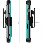  Ghostek Iron Armor Serisi iPhone 13 Pro Max Klf (MIL-STD-810G)-Matte Teal