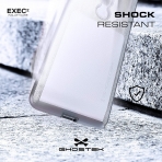 Ghostek LG G7 ThinQ EXEC Kartlkl Klf (MIL-STD-810G)-Silver