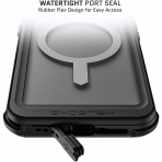 Ghostek Nautical Serisi iPhone 13 Mini Su Geirmez Klf (MIL-STD-810G)-Clear