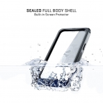 Ghostek Nautical Serisi iPhone 13 Mini Su Geirmez Klf (MIL-STD-810G)-Black